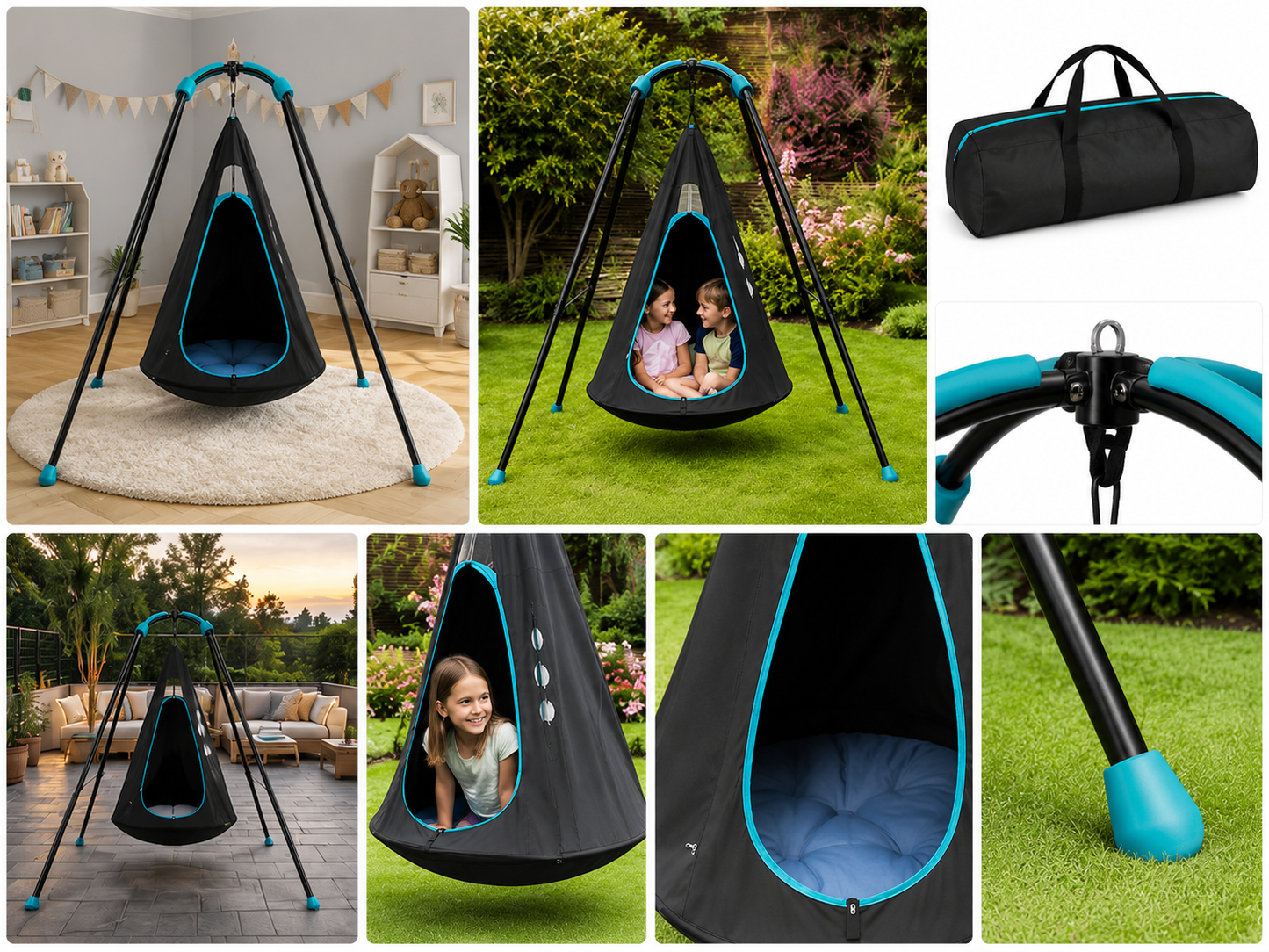 TP UFO Den & Climbing Frame