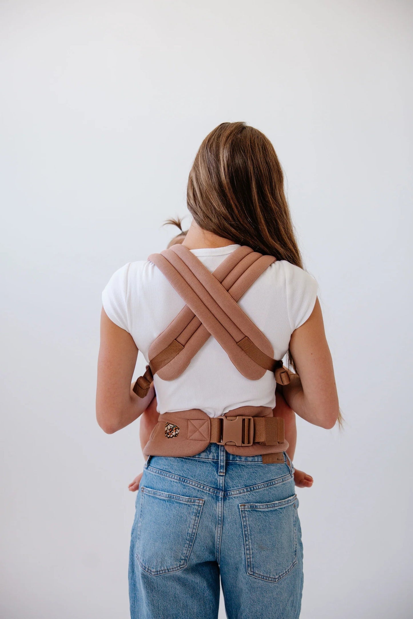 Ergonomic Baby Carrier with Adjustable Support & Breathable Fabric (0–24 Months)