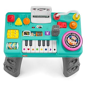 Interactive DJ Activity Play Table – Musical Learning Toy with 3 Piano Modes, Lights & Multi-Language Sounds