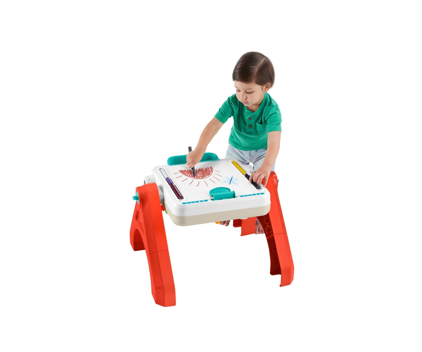 Baby 4-in-1 Activity Table & Easel – Educational Learning Play Centre for Toddlers