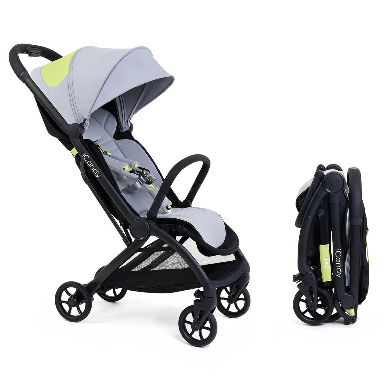 Compact Pushchair – Limestone Lightweight Travel Stroller