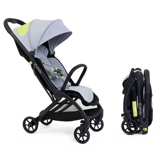 Compact Pushchair – Limestone Lightweight Travel Stroller