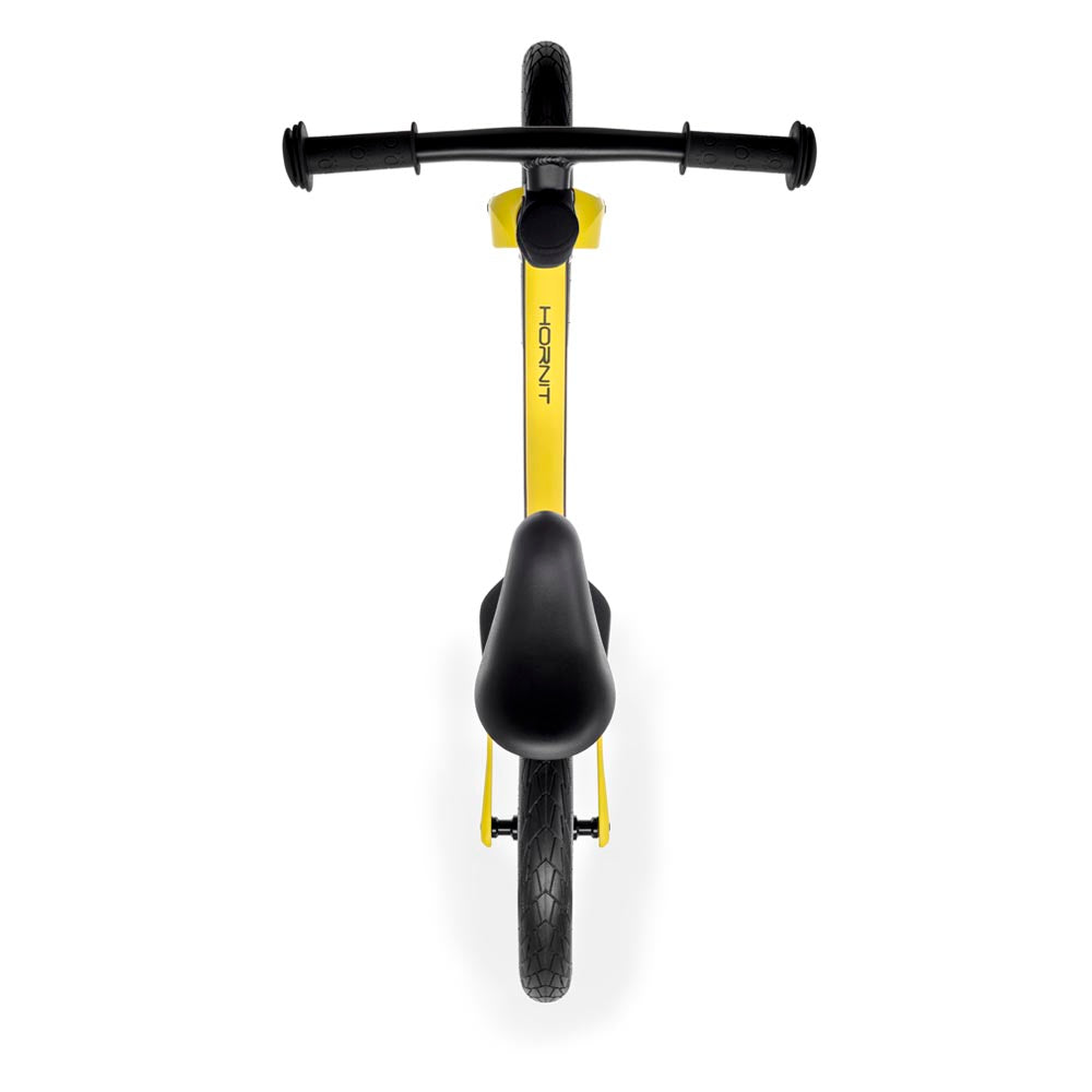 Hornit AIRO 12" Balance Bike – Hammer Yellow Lightweight Kids Balance Bike
