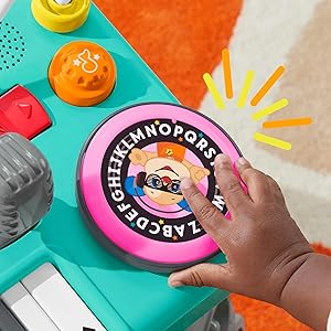 Interactive DJ Activity Play Table – Musical Learning Toy with 3 Piano Modes, Lights & Multi-Language Sounds