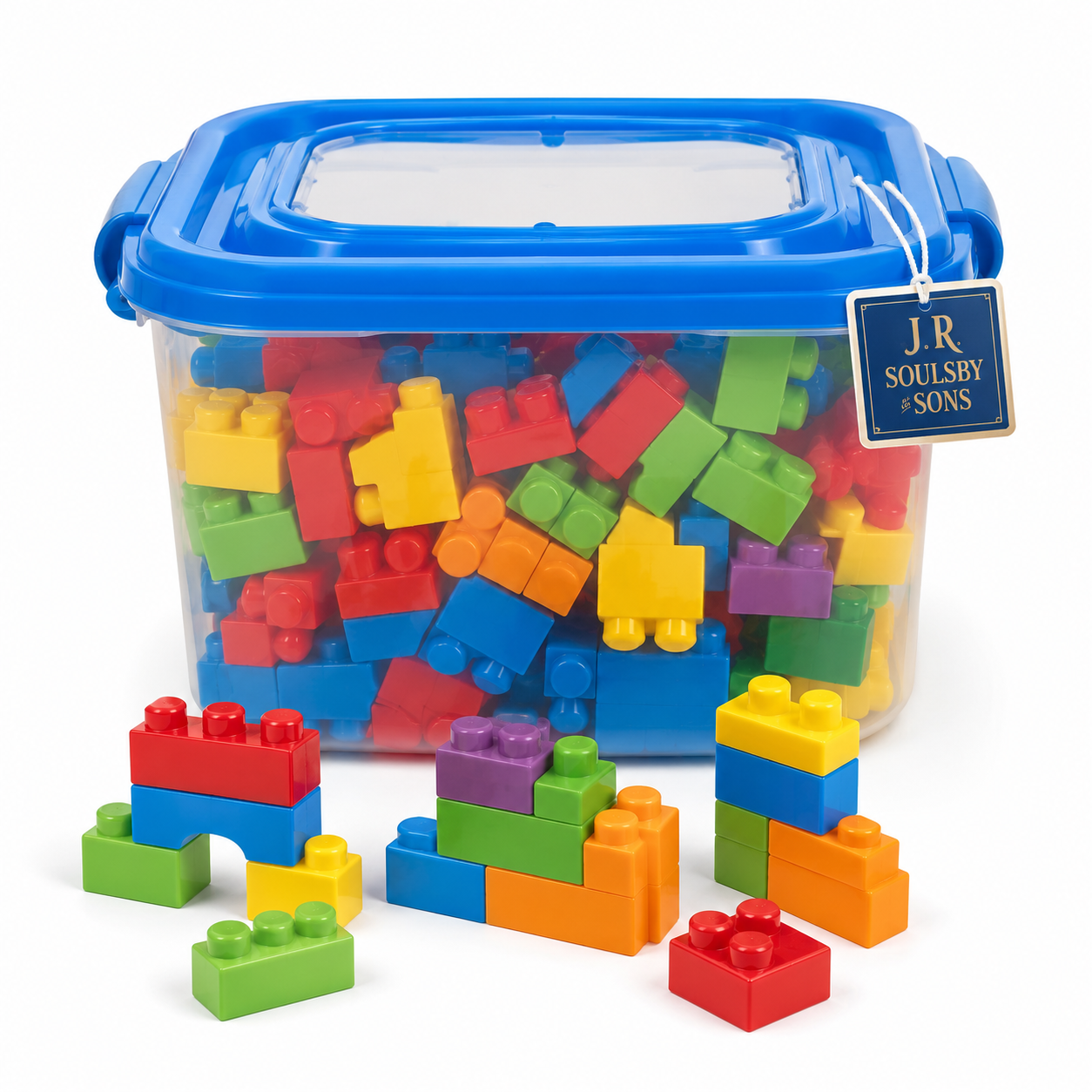 J R Soulsby & Sons Colourful Building Blocks Set