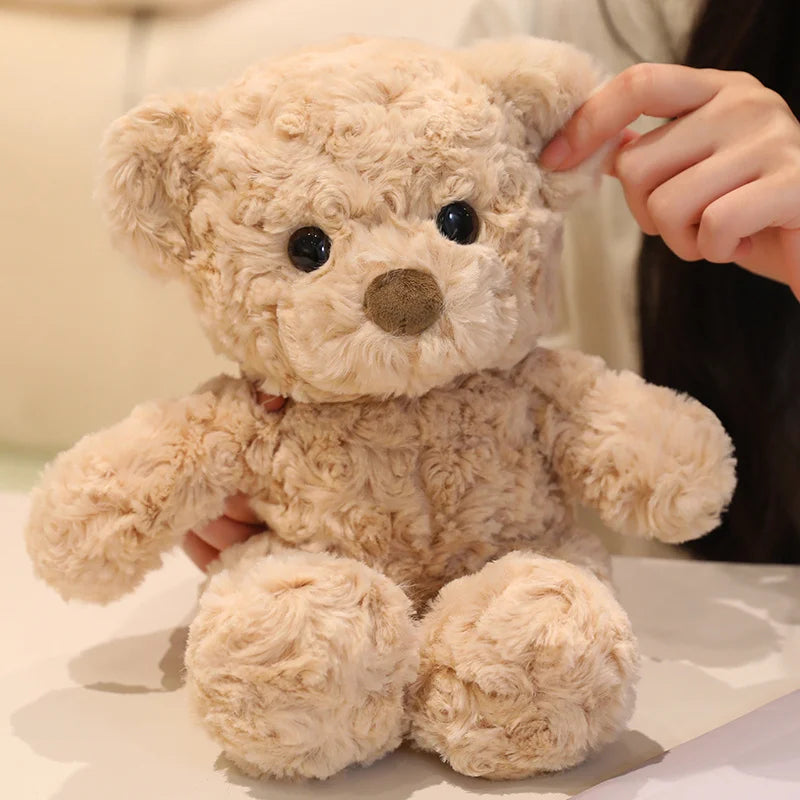 30cm Cute Twisted Teddy Bear Plush Toy – Soft Cuddly Stuffed Animal Gift for Kids