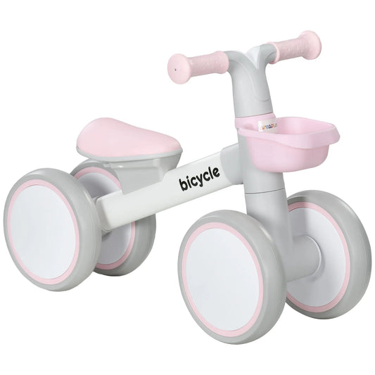 AIYAPLAY Kids Balance Bike with Adjustable Seat – First Training Bike for Toddlers Aged 1–3 Years