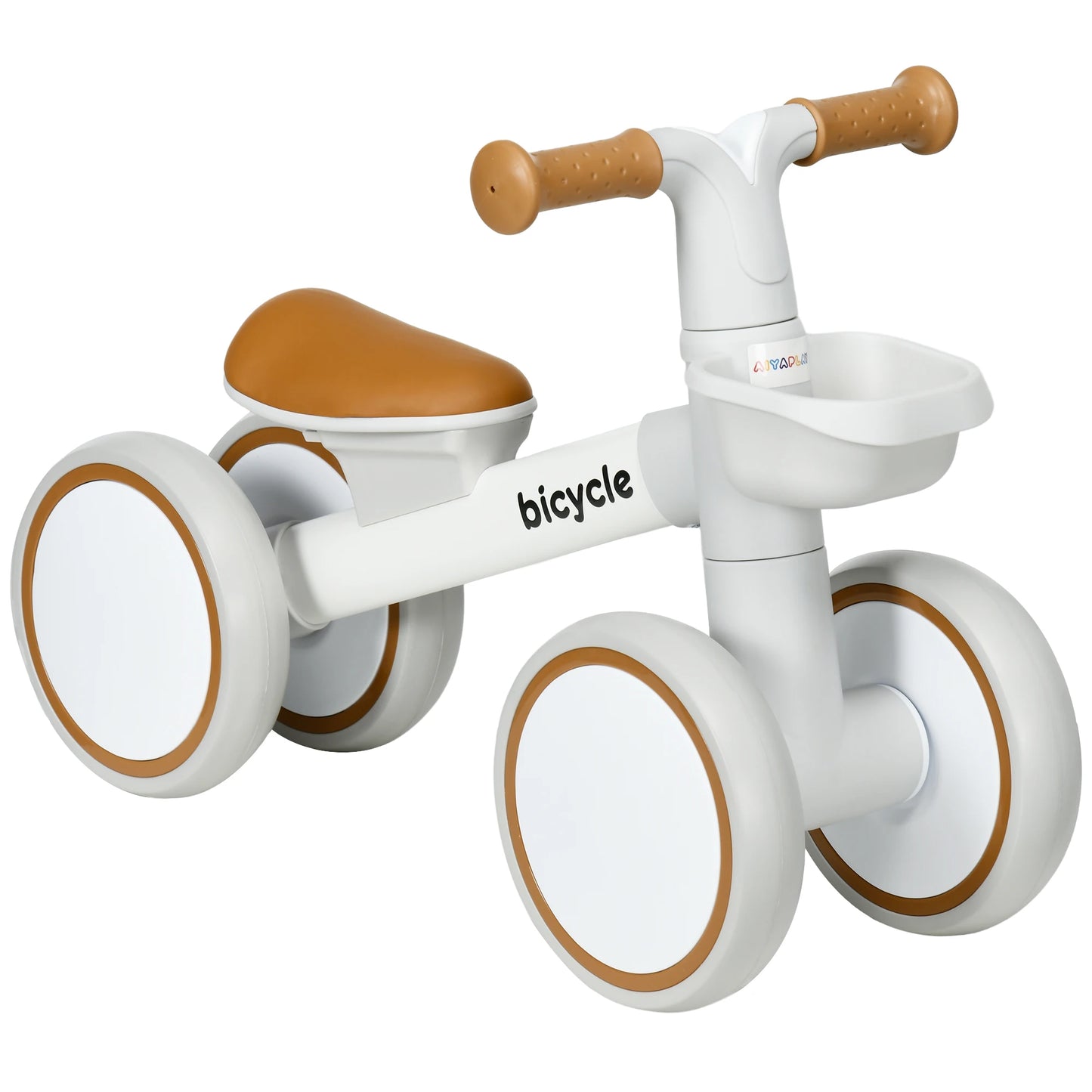 AIYAPLAY Kids Balance Bike with Adjustable Seat – First Training Bike for Toddlers Aged 1–3 Years