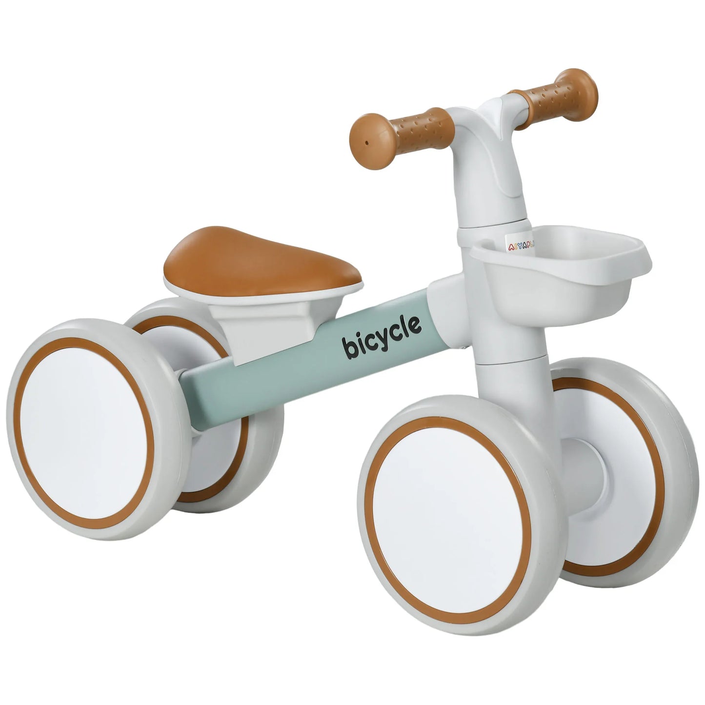 AIYAPLAY Kids Balance Bike with Adjustable Seat – First Training Bike for Toddlers Aged 1–3 Years