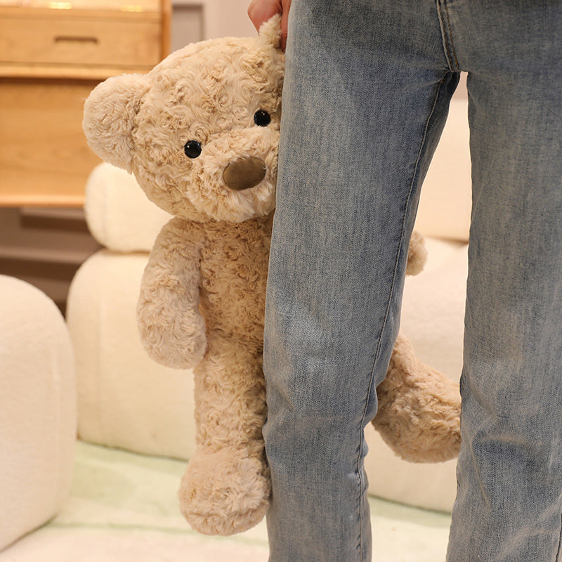 30cm Cute Twisted Teddy Bear Plush Toy – Soft Cuddly Stuffed Animal Gift for Kids