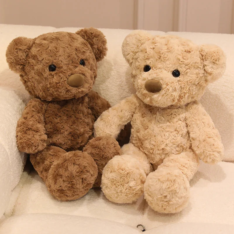 30cm Cute Twisted Teddy Bear Plush Toy – Soft Cuddly Stuffed Animal Gift for Kids