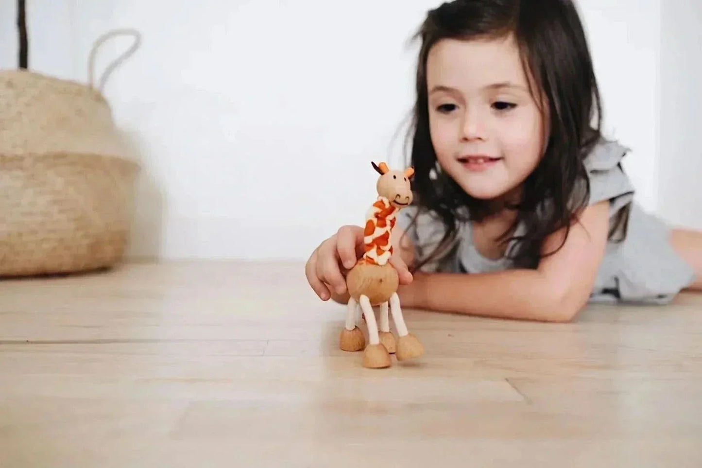 Wooden Giraffe Toy
