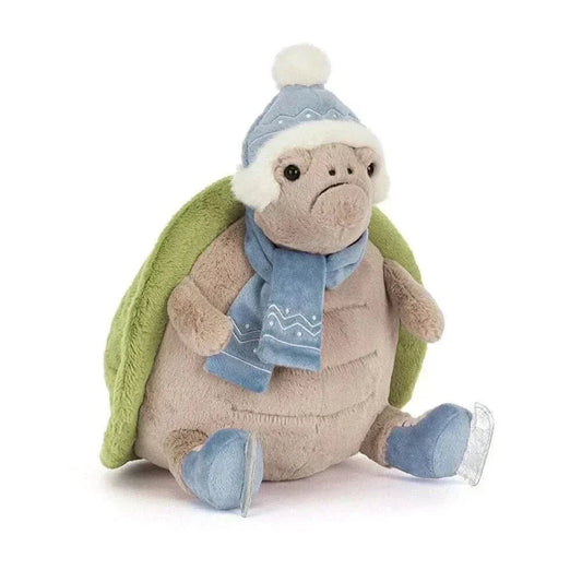 Skating Turtle Plush Toy