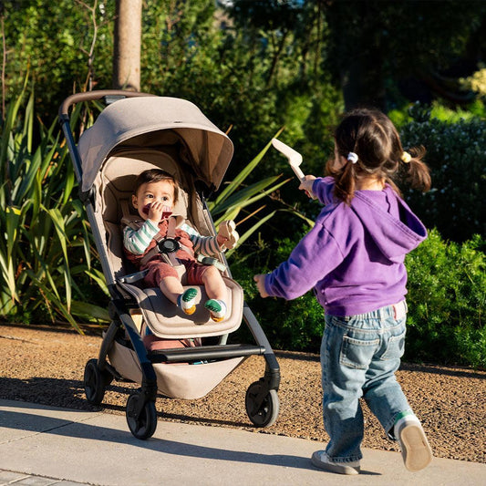 Joolz Aer2 Compact Stroller – Sandy Taupe