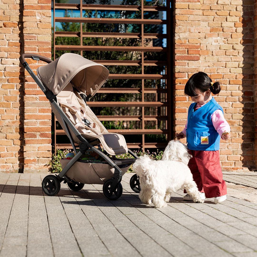 Joolz Aer2 Compact Stroller – Sandy Taupe