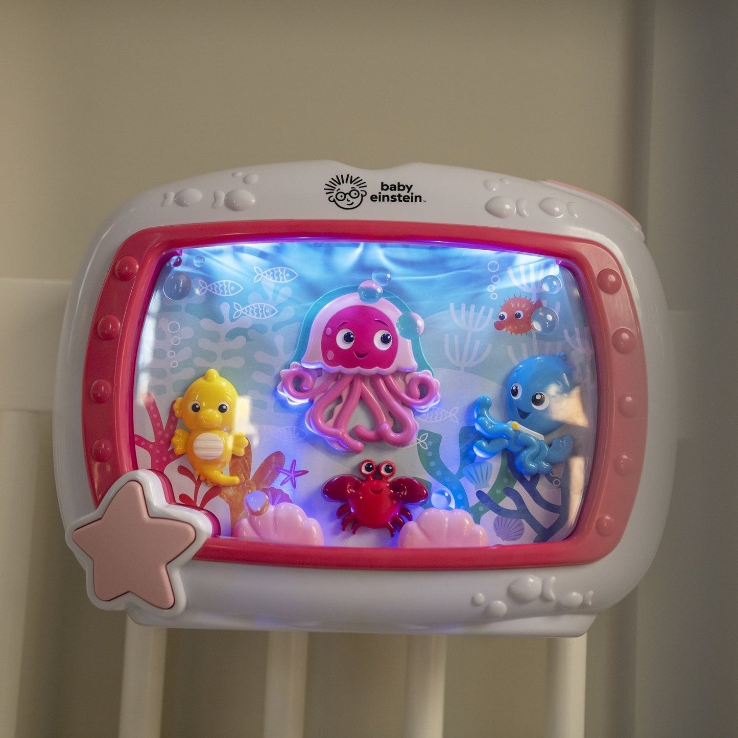 Musical Crib Toy Pink – Suitable From Birth 0M+